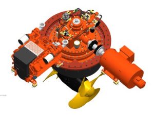 Veth Propulsion, Veth Hybrid Drive, Veth Rudder Propellers, Xanthis